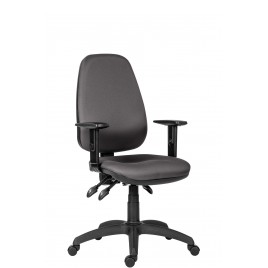 Работен стол Antares 1540 ASYN BR16, дамаска D5, сив Работен стол Antares 1540 ASYN BR16, дамаска D5, сив