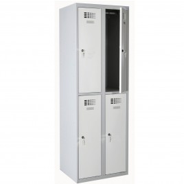 Метален гардероб SUS 322 W - RAL 7035 Light grey - Malow Метален гардероб SUS 322 W - RAL 7035 Light grey - Malow