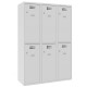 Метален гардероб Sus 432 W - RAL 7035 Light grey - Malow